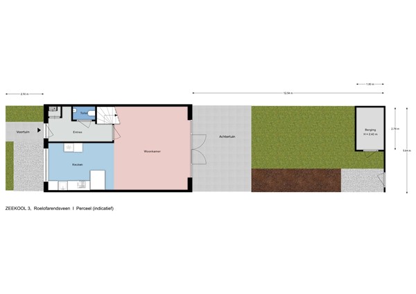 Floorplan - Zeekool 3, 2371 KD Roelofarendsveen